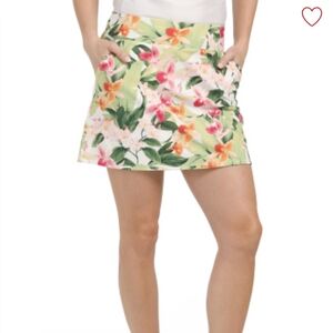 Tommy Bahama XL UPF 50 Active A-Line skort with 3 pockets